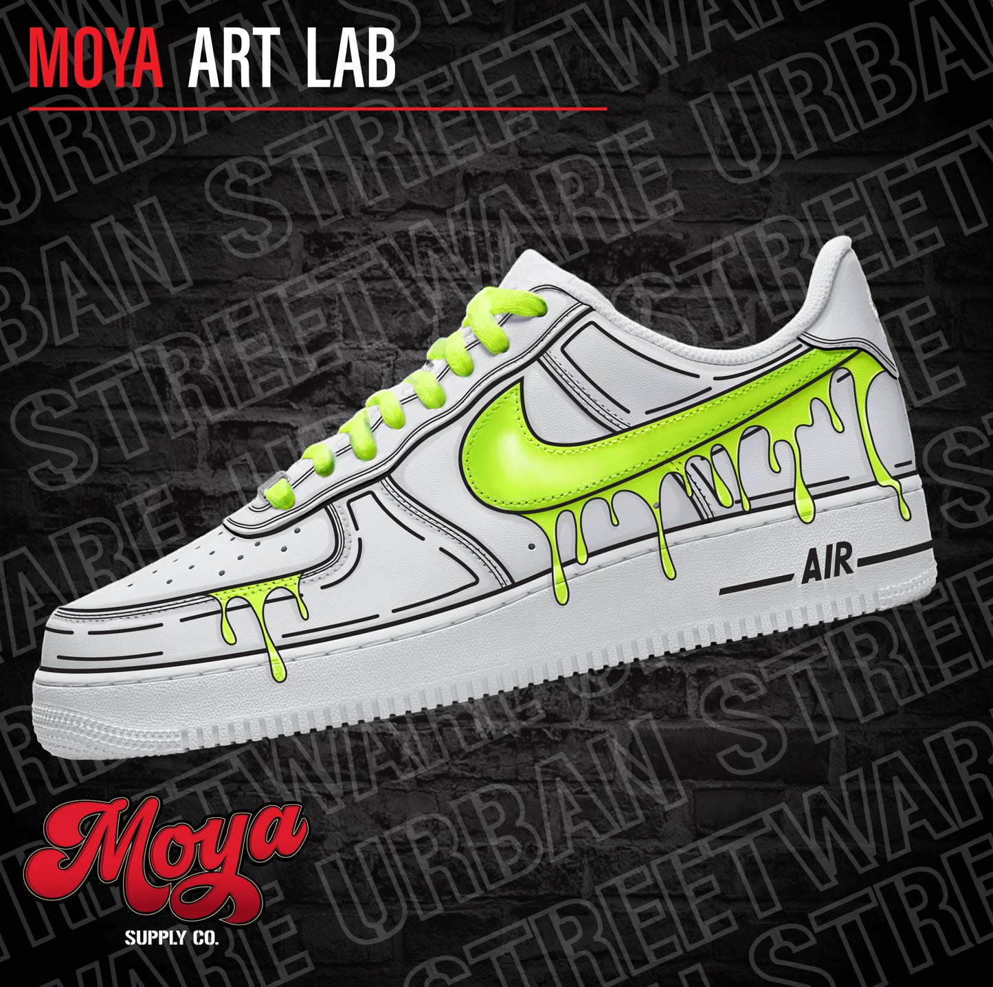 Moya Toxic on Air Force 1