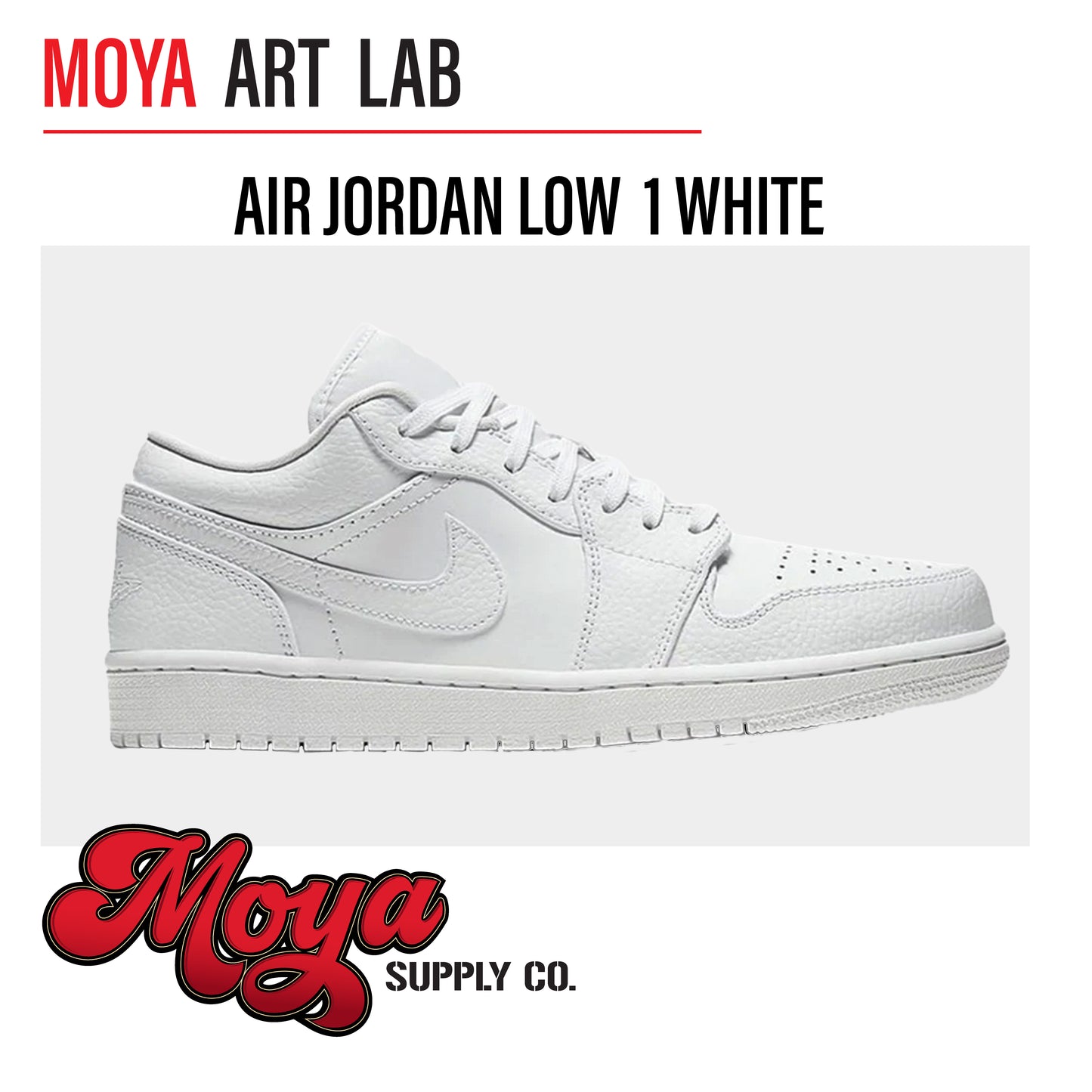 Have It Your Way - Air Jordan 1 Low White